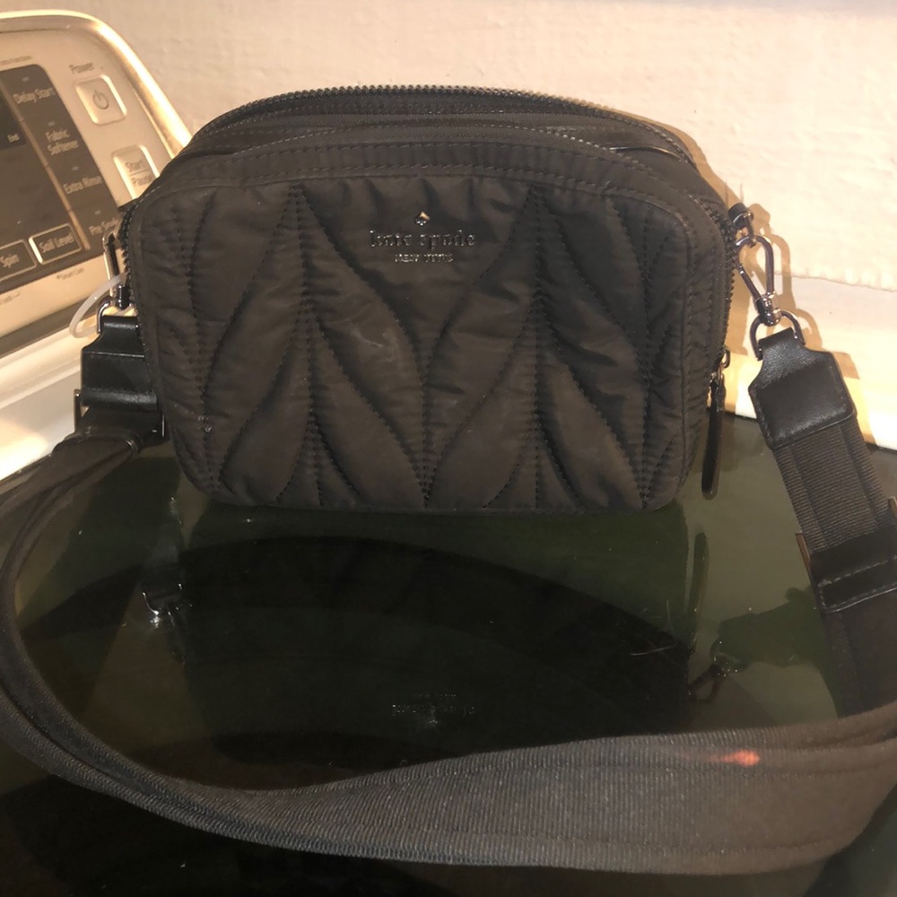 Kate Spade Black Quilted Men's Bag